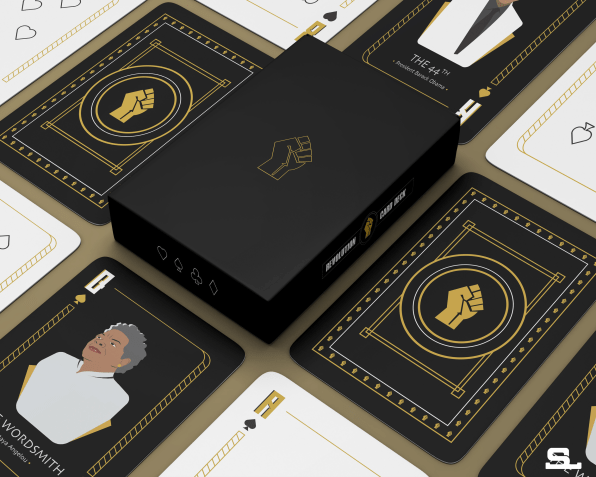 This beautifully designed deck of playing cards honors Black icons, from MLK Jr. to Oprah | DeviceDaily.com