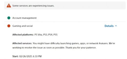 A PlayStation Network outage is affecting certain games