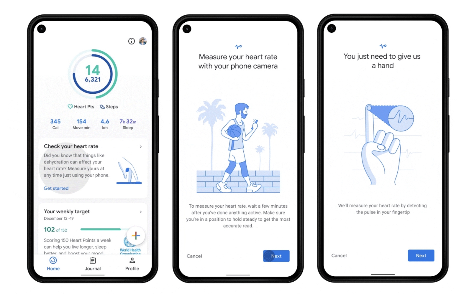 Google Fit’s camera-based heart and breathing rate trackers arrive March 8th | DeviceDaily.com