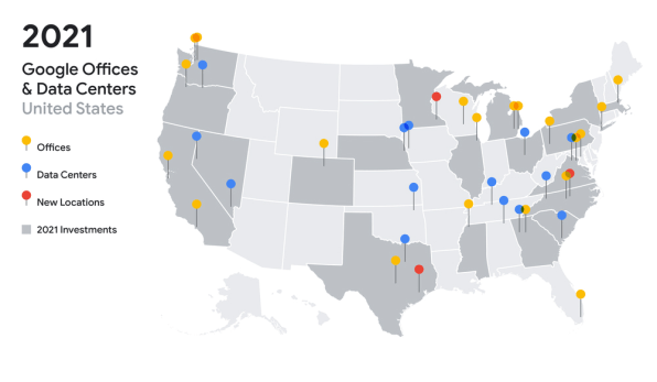Google is building new offices and data centers: This map shows where | DeviceDaily.com