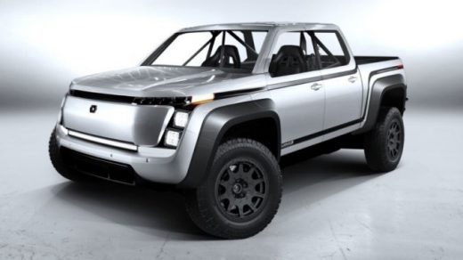 Lordstown Motors’ electric race truck is (mostly) ready for off-roading