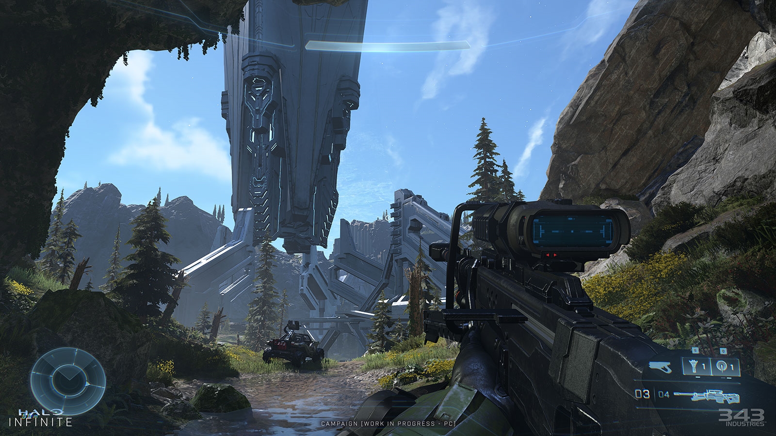 New 'Halo Infinite' screenshots tease a more detailed world | DeviceDaily.com