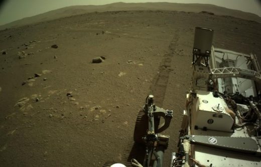 Perseverance recording reveals what driving on Mars sounds like