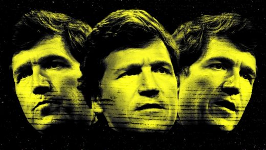 That weird live Tucker Carlson reaction feed on Fox News is now a meme machine