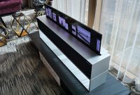 LG’s rollable OLED R TV is available in the US, if you can afford one
