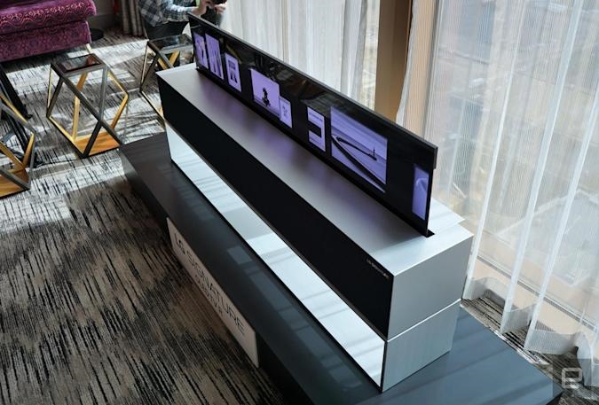 LG's rollable OLED R TV is available in the US, if you can afford one | DeviceDaily.com