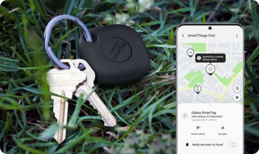 Samsung’s SmartTag+ Bluetooth tracker is finally available for pre-order