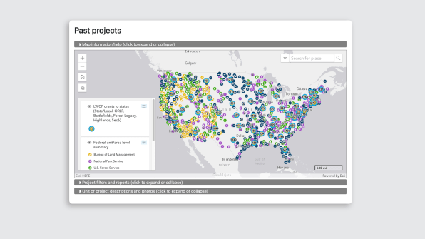 This interactive map shows all the conservation land near you | DeviceDaily.com