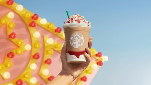 Starbucks hopes nostalgic tastes capture your summer dollars with the Strawberry Funnel Cake Frappuccino