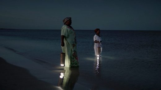 This lantern only needs sea water to charge