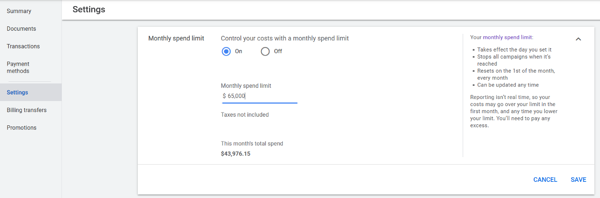 Google Ads (Finally!) Rolls Out Monthly Spend Limits: What You Need to Know | DeviceDaily.com