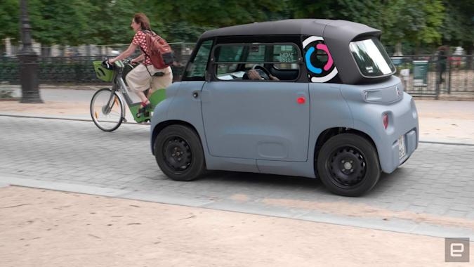 Driving Citroen's pint-sized Ami EV is as fun as it looks | DeviceDaily.com