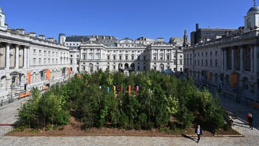 An artist planted 400 trees in London to showcase where design is headed next