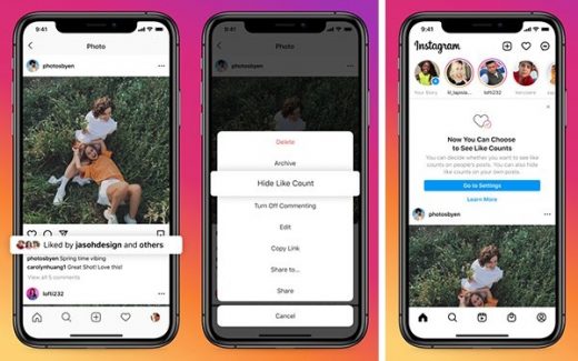 Facebook, Instagram Will Allow Posters To Hide The Number Of ‘Likes’