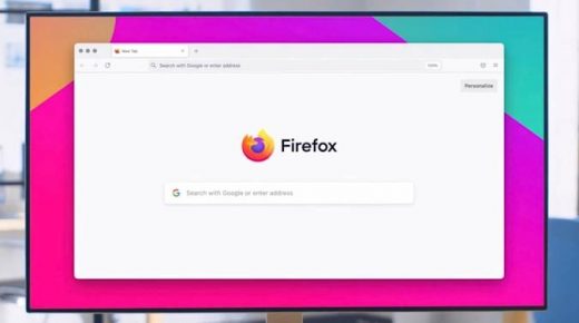 Firefox’s latest design minimizes distracting notifications and messages