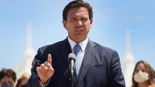 Florida’s Ron DeSantis signs a ban on social media ‘deplatforming’