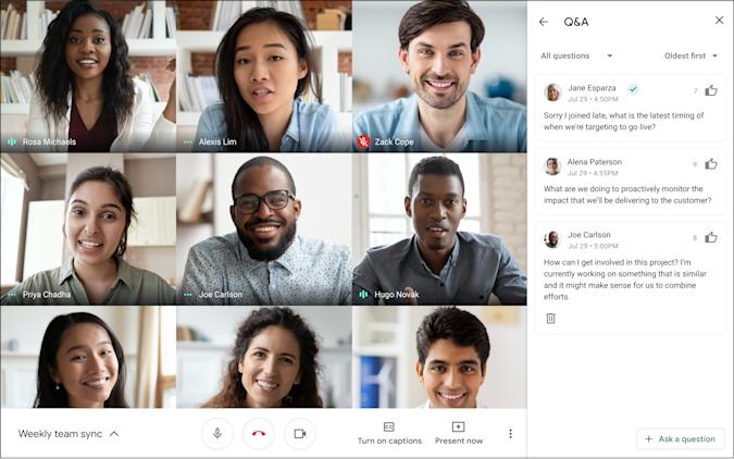Google Meet update makes Hand Raise requests more visible | DeviceDaily.com