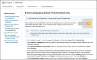 Microsoft Audience Network Tool Now Imports Facebook Campaigns