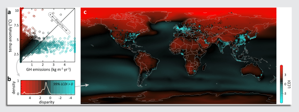 This map shows the gaps between who is causing climate change and who is suffering from it | DeviceDaily.com