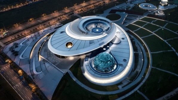 Propaganda or architectural masterpiece? A mesmerizing space museum rises in Shanghai | DeviceDaily.com