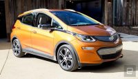 GM warns not to park Chevy Bolt EVs indoors after two recently caught fire