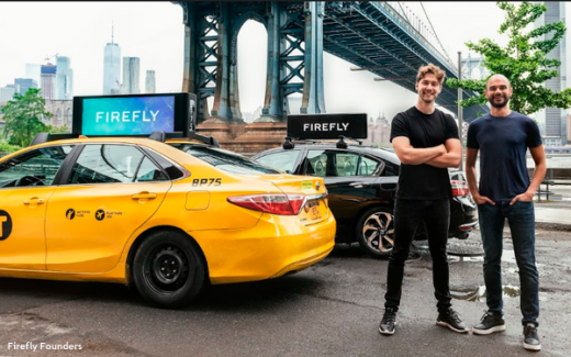 Google-Backed DOOH Company Firefly Acquires Curb Taxi Media
