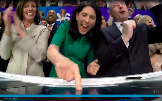 IAS CEO Rings Nasdaq Closing Bell On First Trading Day