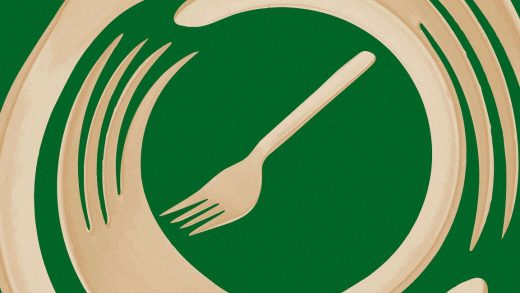 If you can’t compost your biodegradable fork, it can now be turned into something useful