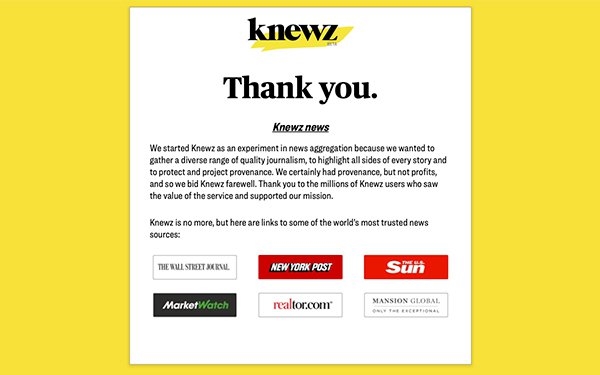 News Corp Shutters Knewz | DeviceDaily.com
