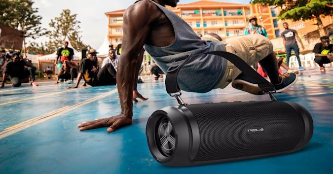 Save 14 percent on this Bluetooth speaker from TREBLAB | DeviceDaily.com Save 14 percent on this Bluetooth speaker from TREBLAB | DeviceDaily.com