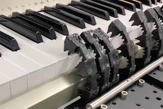 Soft robot plays piano thanks to 'air-powered' memory | DeviceDaily.com