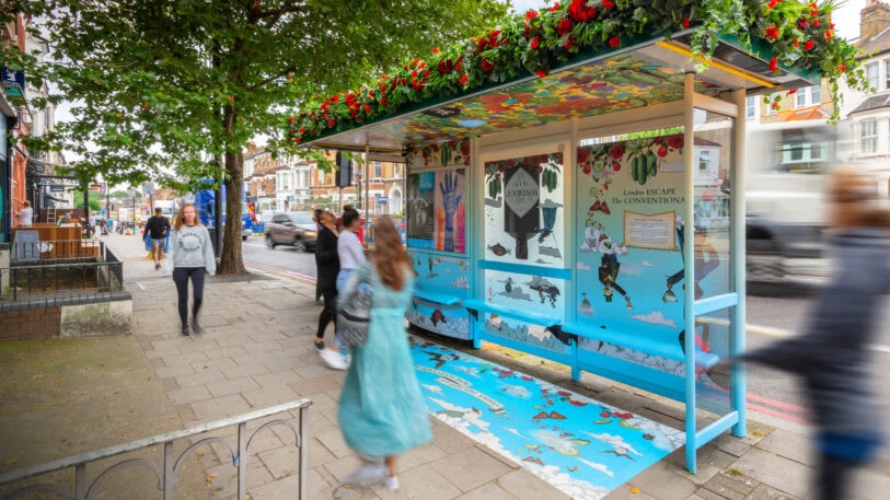 Why U.K. bus stops suddenly smell like roses and cucumber | DeviceDaily.com