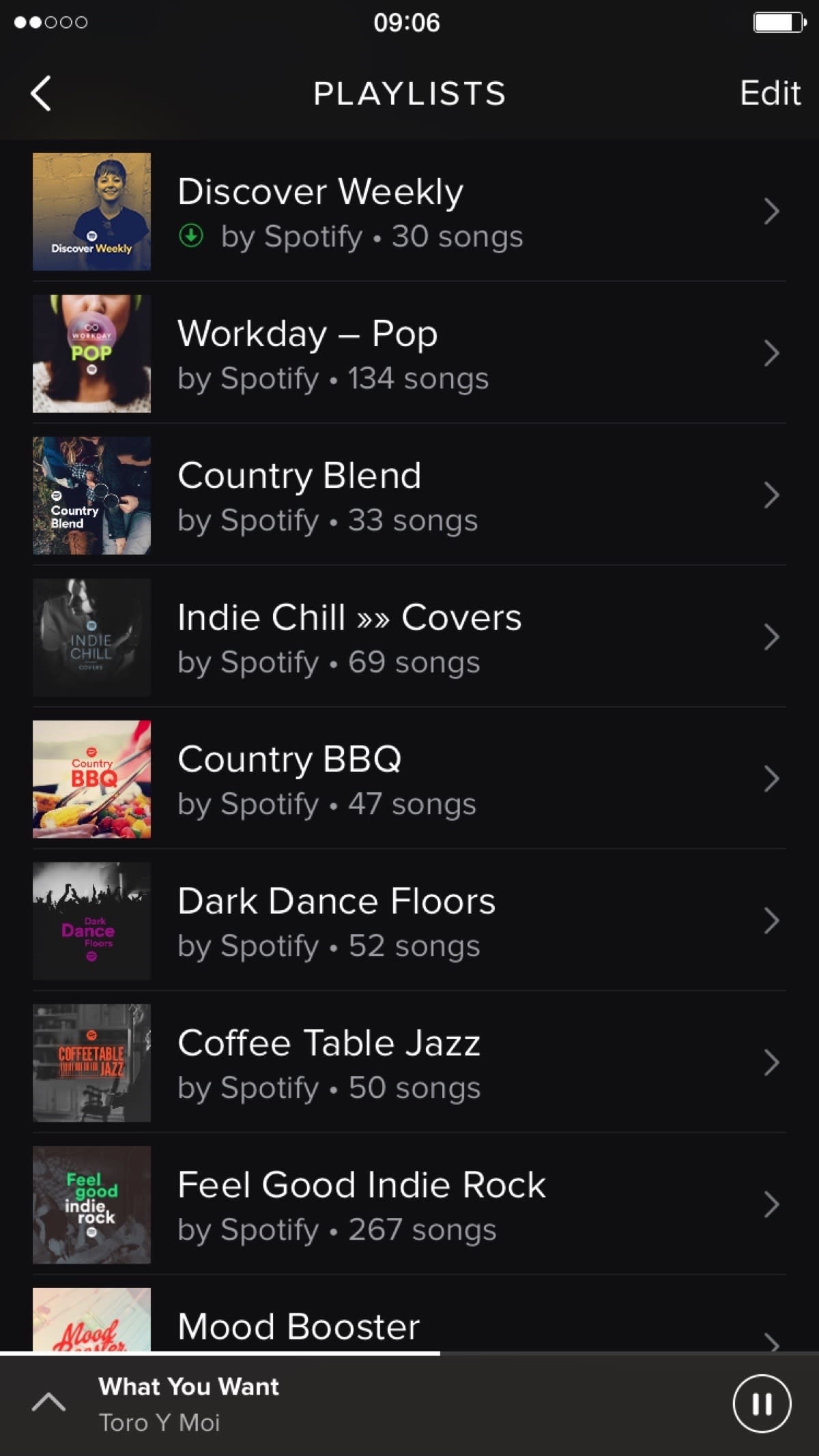 Spotify’s Discover Weekly uses your habits to recommend new music...