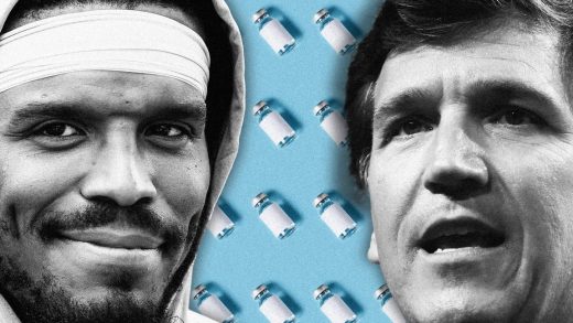 Tucker Carlson, Cam Newton, and the ‘too personal’ vaccine question dodge