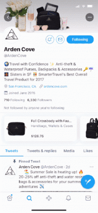 Twitter’s Shop Module pilot adds a product carousel to profiles