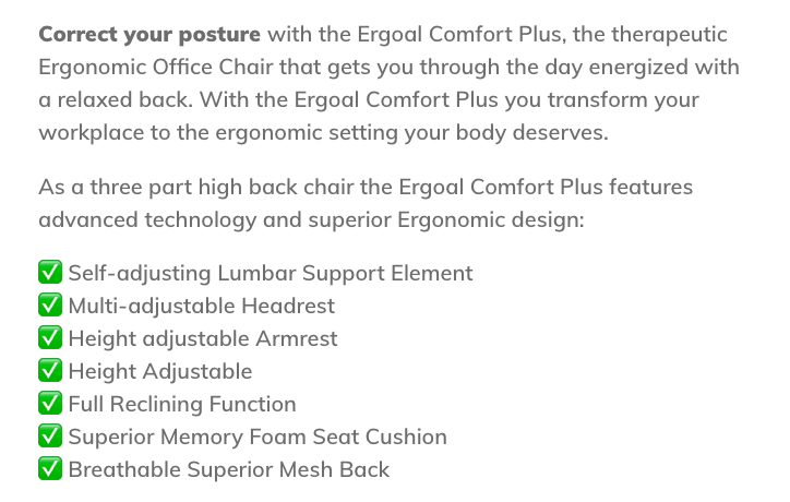 Ergoal Chair is the er, Goal of Everyone in the Office | DeviceDaily.com