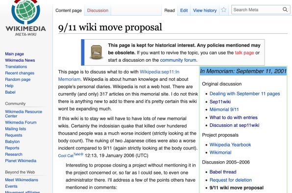 How 9/11 turned a new site called Wikipedia into history’s crowdsourced front page | DeviceDaily.com