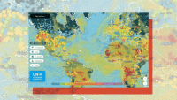 See how many people around the world are currently exposed to polluted air