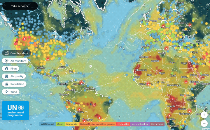 See how many people around the world are currently exposed to polluted air | DeviceDaily.com