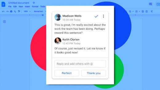 Smart Reply is coming to Google Docs. Here’s how to turn it off