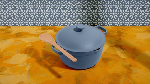 This multifunctional pot is a saucepan, stock pot, and Dutch oven–all rolled into one
