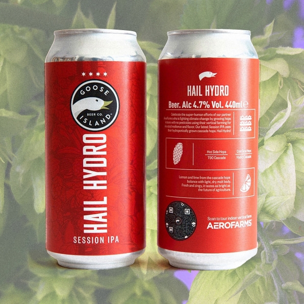 The hops in this new craft beer were grown in an indoor farm | DeviceDaily.com