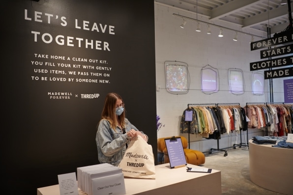 Every garment in this new Madewell store has already been worn | DeviceDaily.com