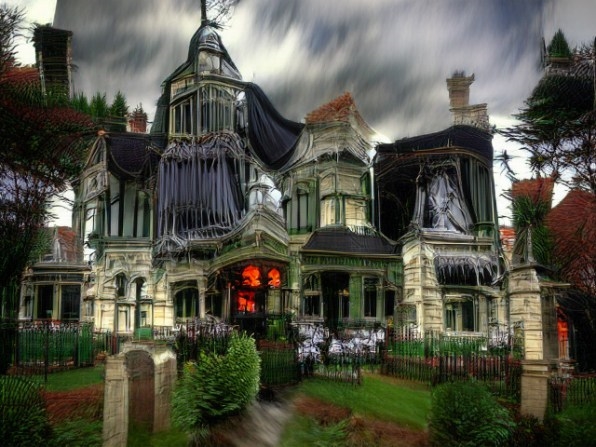 This AI-generated haunted house is way creepier than the real thing | DeviceDaily.com