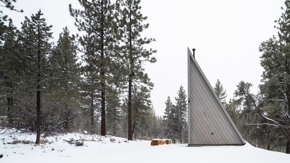 The classic A-frame cabin gets a sleek redesign | DeviceDaily.com
