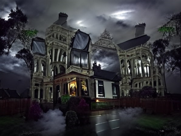 This AI-generated haunted house is way creepier than the real thing | DeviceDaily.com