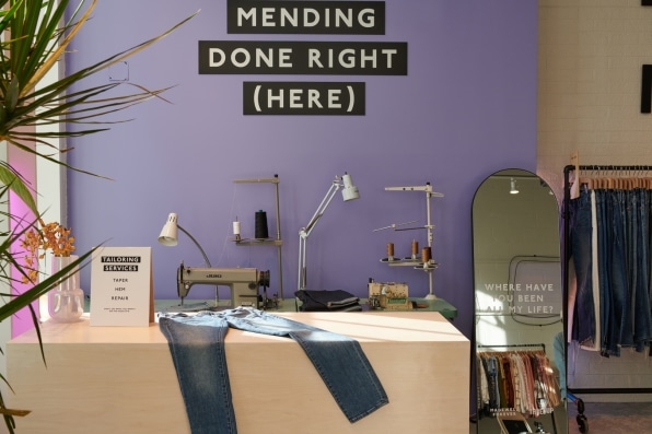 Every garment in this new Madewell store has already been worn | DeviceDaily.com