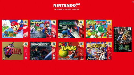 Online ‘Expansion Pack’ brings N64 and Genesis games to Nintendo Switch