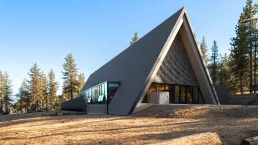 The classic A-frame cabin gets a sleek redesign