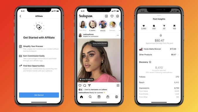 Instagram is testing tools to make it easier for creators to find sponsors | DeviceDaily.com